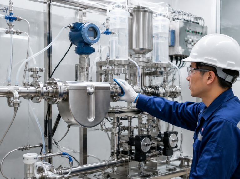广元科里奥利液体质量流量计
